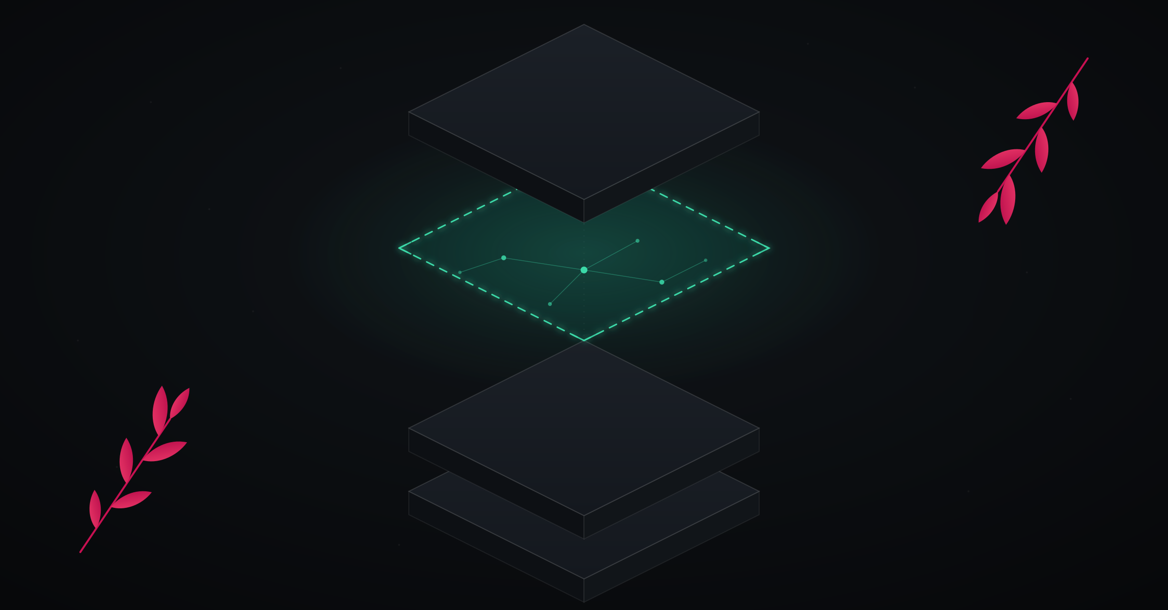 The wallet stack, with the ERC-4337 layer open: a shared network no single party owns