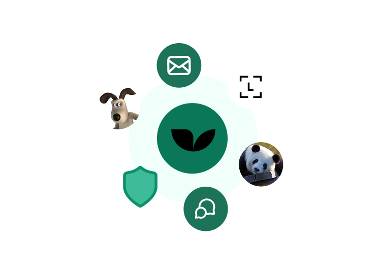 Recovery hub with guardian icons